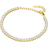 bracelet Acier femme bijou Zircons AC-B267G