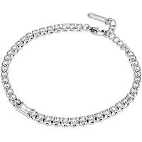 bracelet Acier femme bijou Zircons AC-B268SB