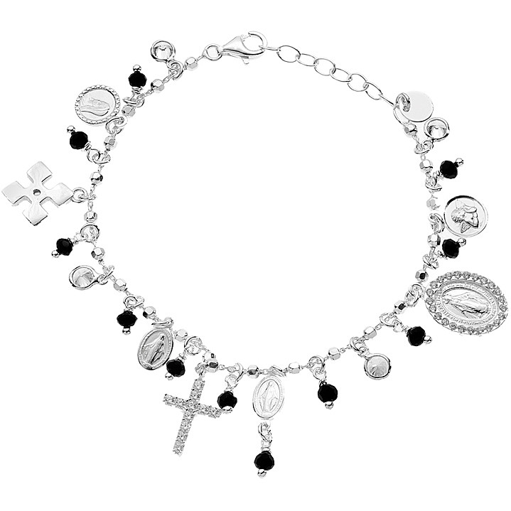 bracelet Argent 925 femme bijou Cristaux 600052B-1