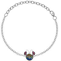 bracelet Avec Charms enfant Argent 925 bijou Disney Mickey Mouse BS00025SRML-55.CS