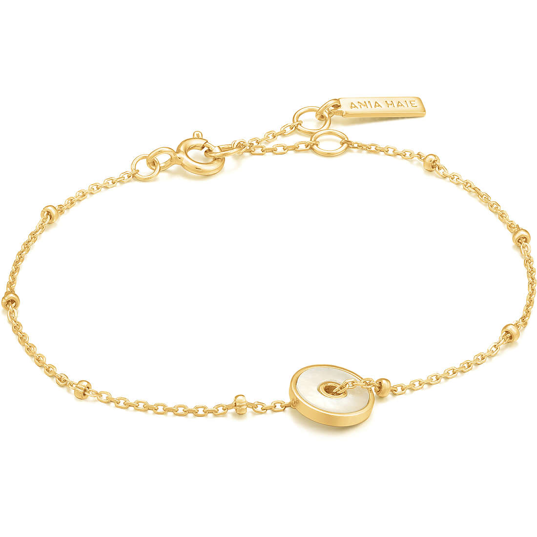 bracelet Avec Charms femme Argent 925 bijou Ania Haie Hidden Gem B022-01G