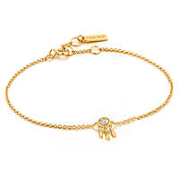 bracelet Avec Charms femme Argent 925 bijou Ania Haie Midnight Fever B026-02G