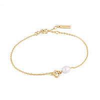 bracelet Avec Charms femme Argent 925 bijou Ania Haie Perla Power B043-01G