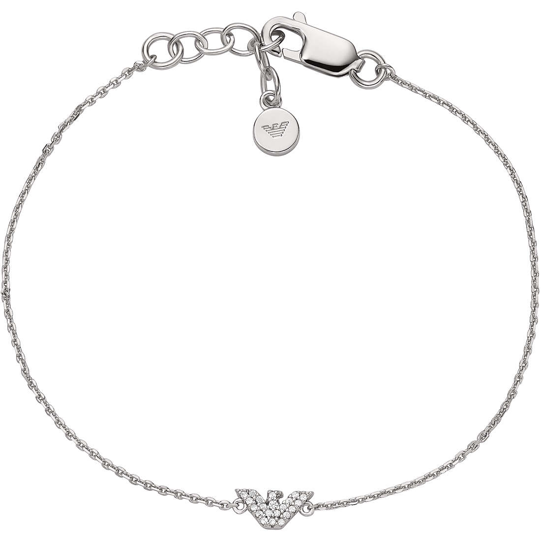 bracelet Avec Charms femme Argent 925 bijou Emporio Armani EG3480040