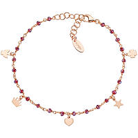 bracelet Avec perles femme Argent 925 bijou Amen BRLAMELRR