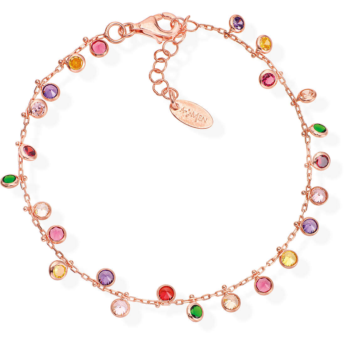 bracelet Avec perles femme Argent 925 bijou Amen Couture BRMRM3
