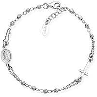 bracelet Avec perles femme Argent 925 bijou Amen Rosari BROBD3