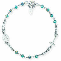 bracelet Avec perles femme Argent 925 bijou Amen Rosari BROBP3