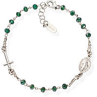 bracelet Avec perles femme Argent 925 bijou Amen Rosari BROBVB3