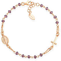 bracelet Avec perles femme Argent 925 bijou Amen Rosari BRORL3