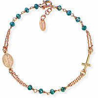bracelet Avec perles femme Argent 925 bijou Amen Rosari BRORP3