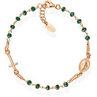 bracelet Avec perles femme Argent 925 bijou Amen Rosari BRORVB3