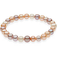 bracelet Avec perles femme Or 18 kt bijou Comete Fantasia di Perle BBQ 119