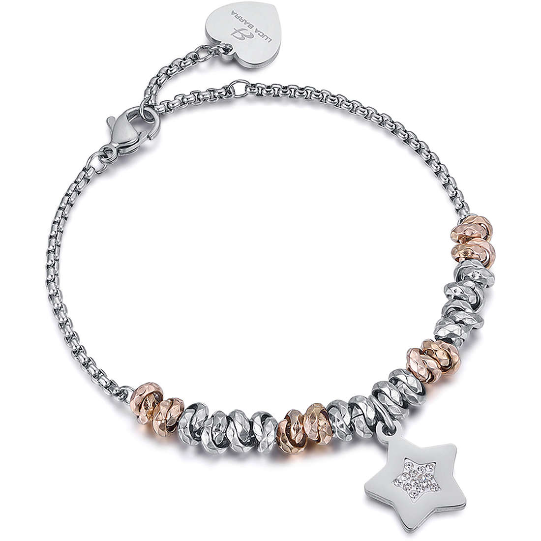 bracelet bijou Acier femme bijou Cristaux BK1870