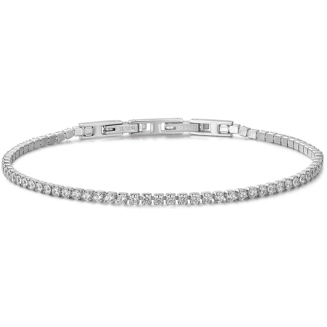 bracelet bijou Acier femme bijou Cristaux LBBK1656