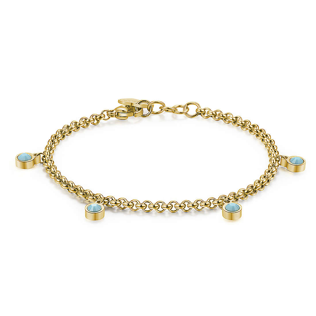 bracelet bijou Acier femme bijou Cristaux SCE15