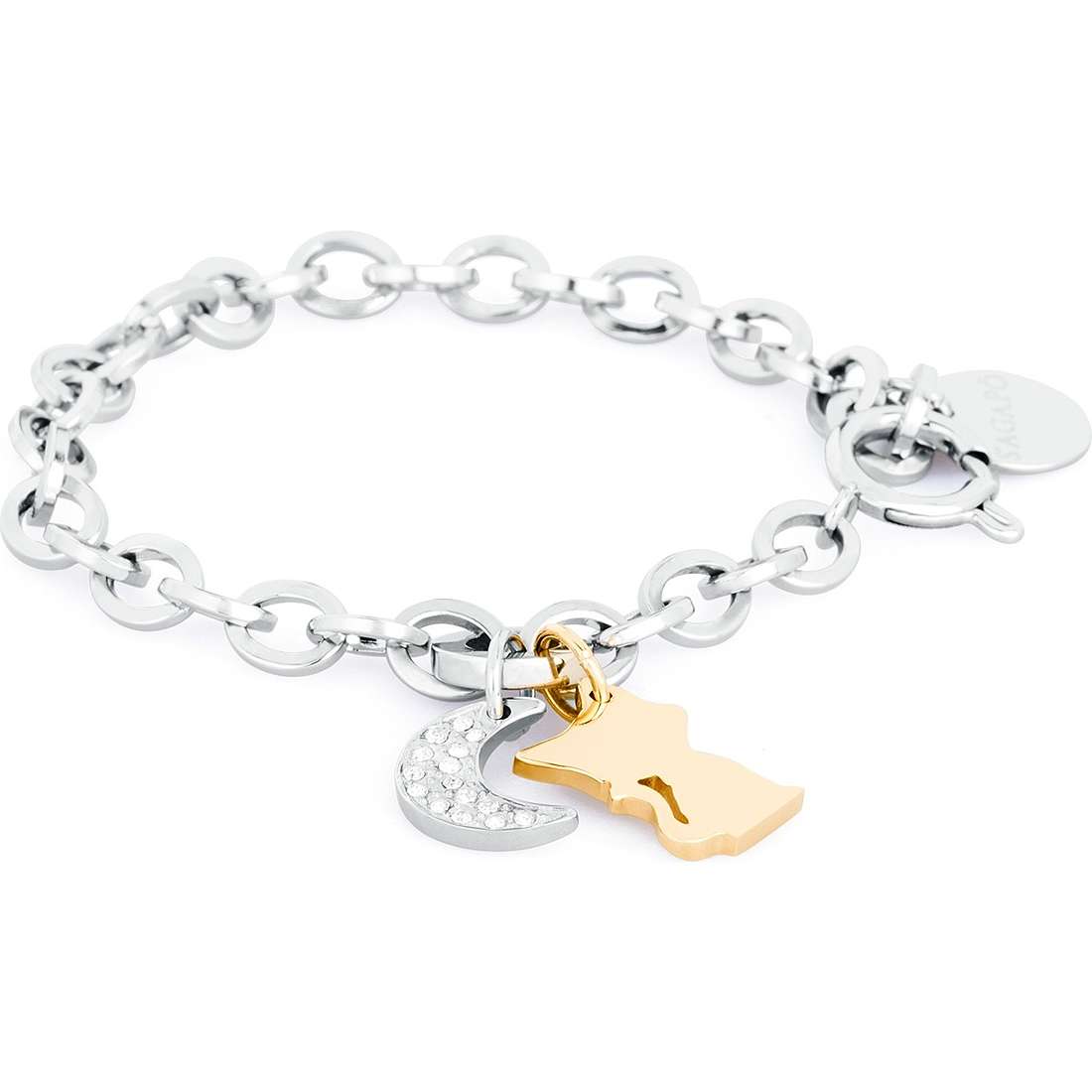 bracelet bijou Acier femme bijou Cristaux SHN12