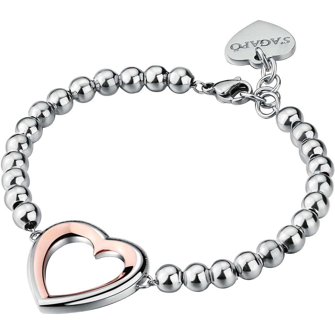 bracelet bijou Acier femme bijou Cristaux SMS12
