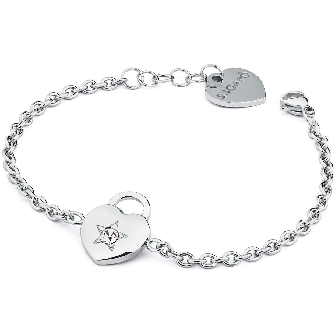 bracelet bijou Acier femme bijou Cristaux SRE18