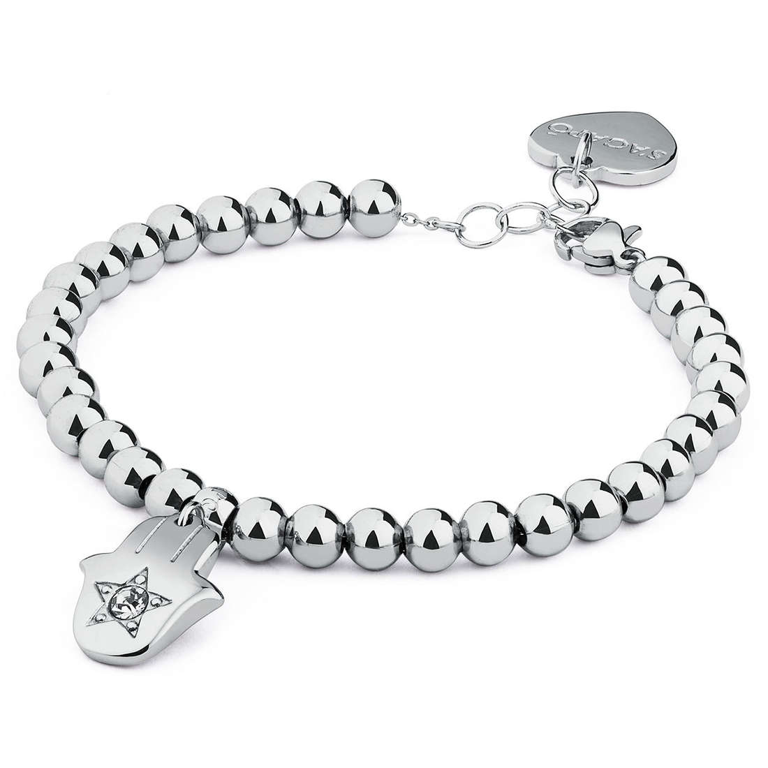 bracelet bijou Acier femme bijou Cristaux SRE21