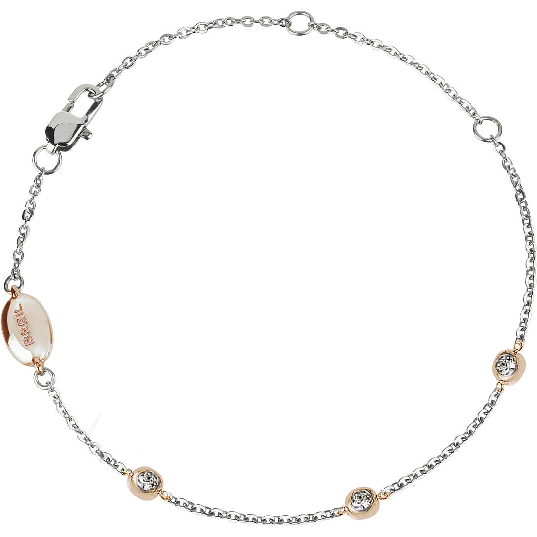 bracelet bijou Acier femme bijou Cristaux TJ2628