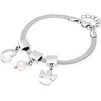 bracelet bijou Acier femme bijou Perles Synthétiques FSY116BS