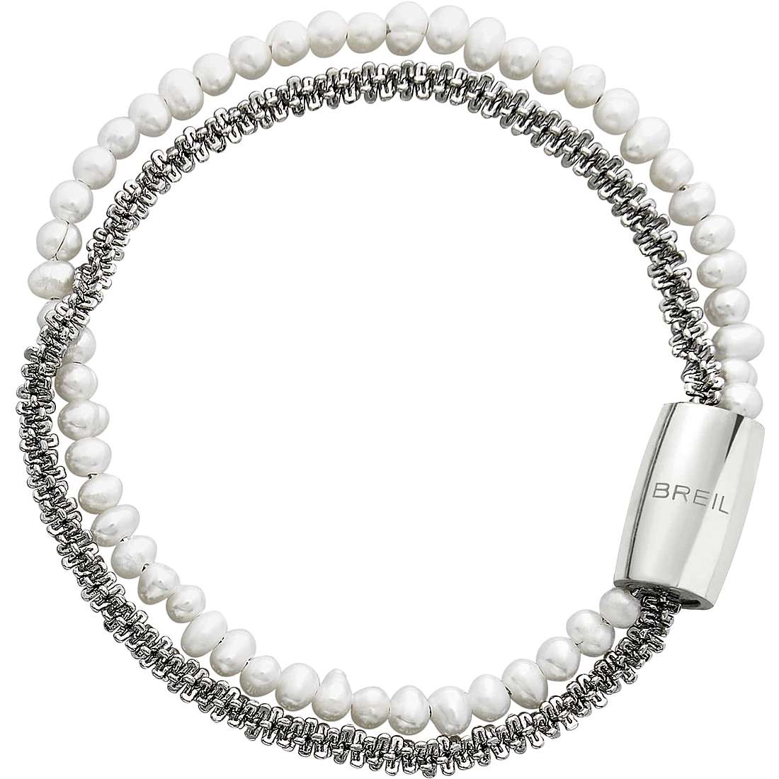 bracelet bijou Acier femme bijou Perles Synthétiques TJ3299