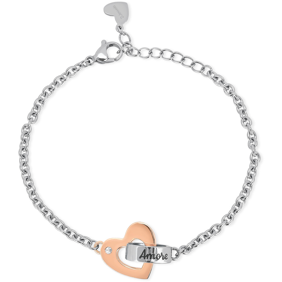 bracelet bijou Acier femme bracelet Link With Love 231838
