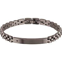 bracelet bijou Acier homme bijou Diamant TJ2400