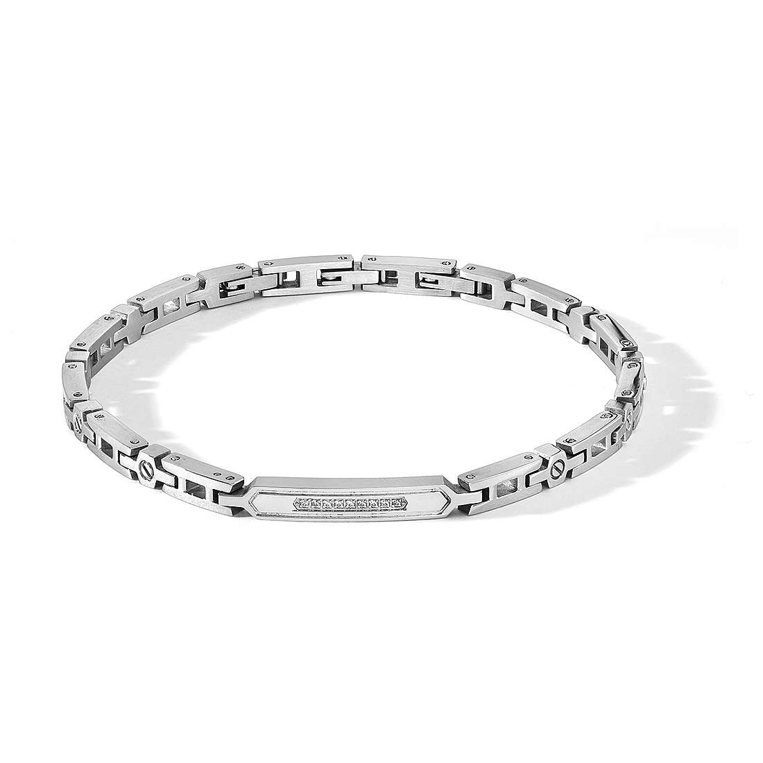 bracelet bijou Acier homme bijou Diamant UBR 1111