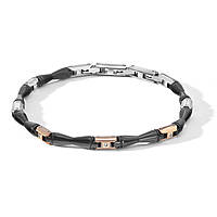 bracelet bijou Acier homme bijou Diamant UBR 1116