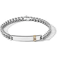 bracelet bijou Acier homme bijou Diamant UBR 1154