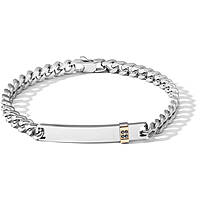 bracelet bijou Acier homme bijou Diamant UBR 1155