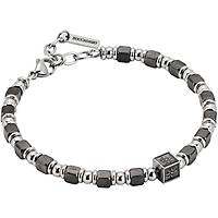 bracelet bijou Acier homme bijou Semi-précieuse ABR517A