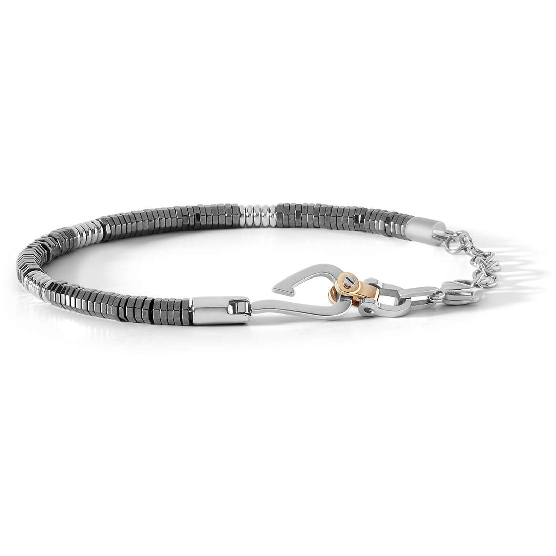 bracelet bijou Acier homme bijou Semi-précieuse UBR 845
