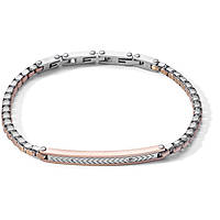 bracelet bijou Acier homme bijou Zircons UBR 1031
