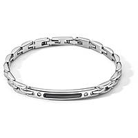 bracelet bijou Acier homme bijou Zircons UBR 1033