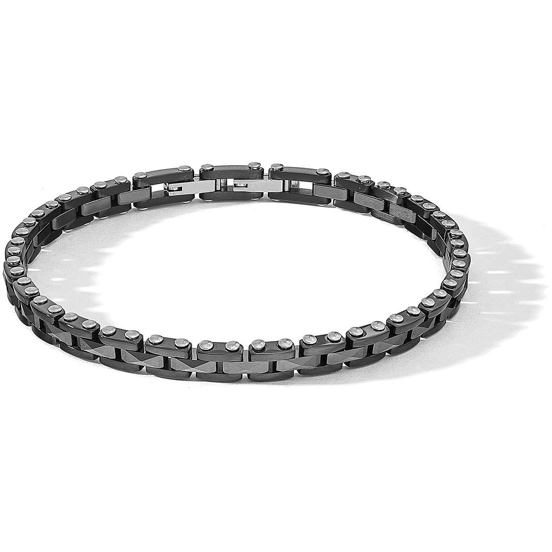 bracelet bijou Acier homme bijou Zircons UBR 1084