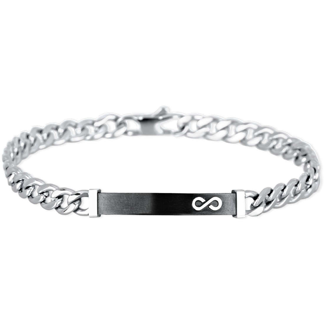 bracelet bijou Acier homme bracelet Infinity 231827