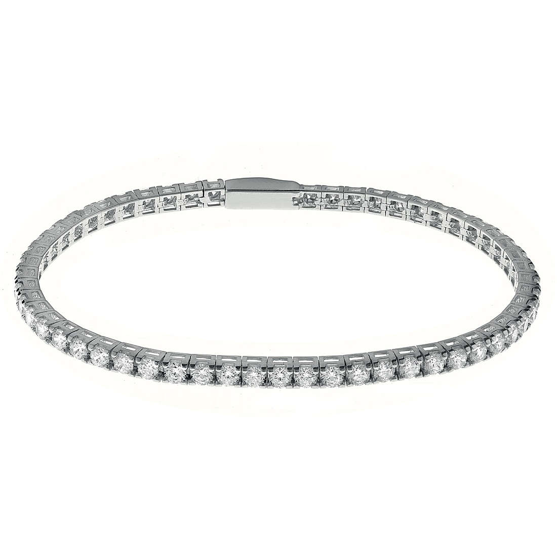 bracelet bijou Argent 925 femme bijou Zircons 20080624