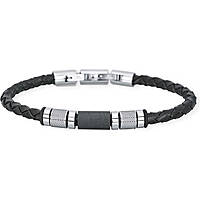 bracelet bijou Bijoux fantaisie, Cuir homme bracelet Black Fiber 231933