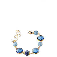 bracelet bijou Bijoux fantaisie femme bijou Aigue-marine J7774
