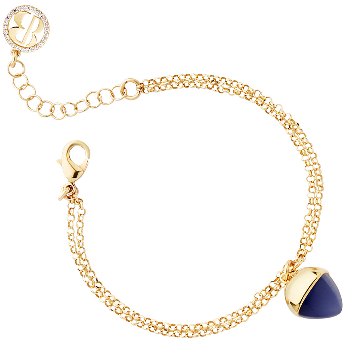 bracelet bijou Bijoux fantaisie femme bijou Cristaux XBR863DB