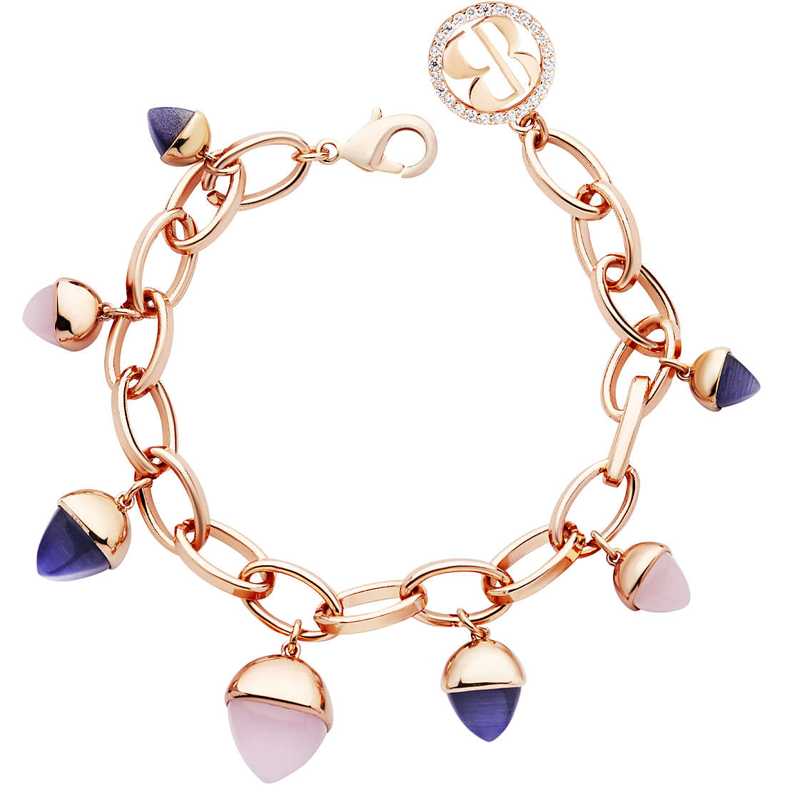 bracelet bijou Bijoux fantaisie femme bijou Cristaux XBR868RR