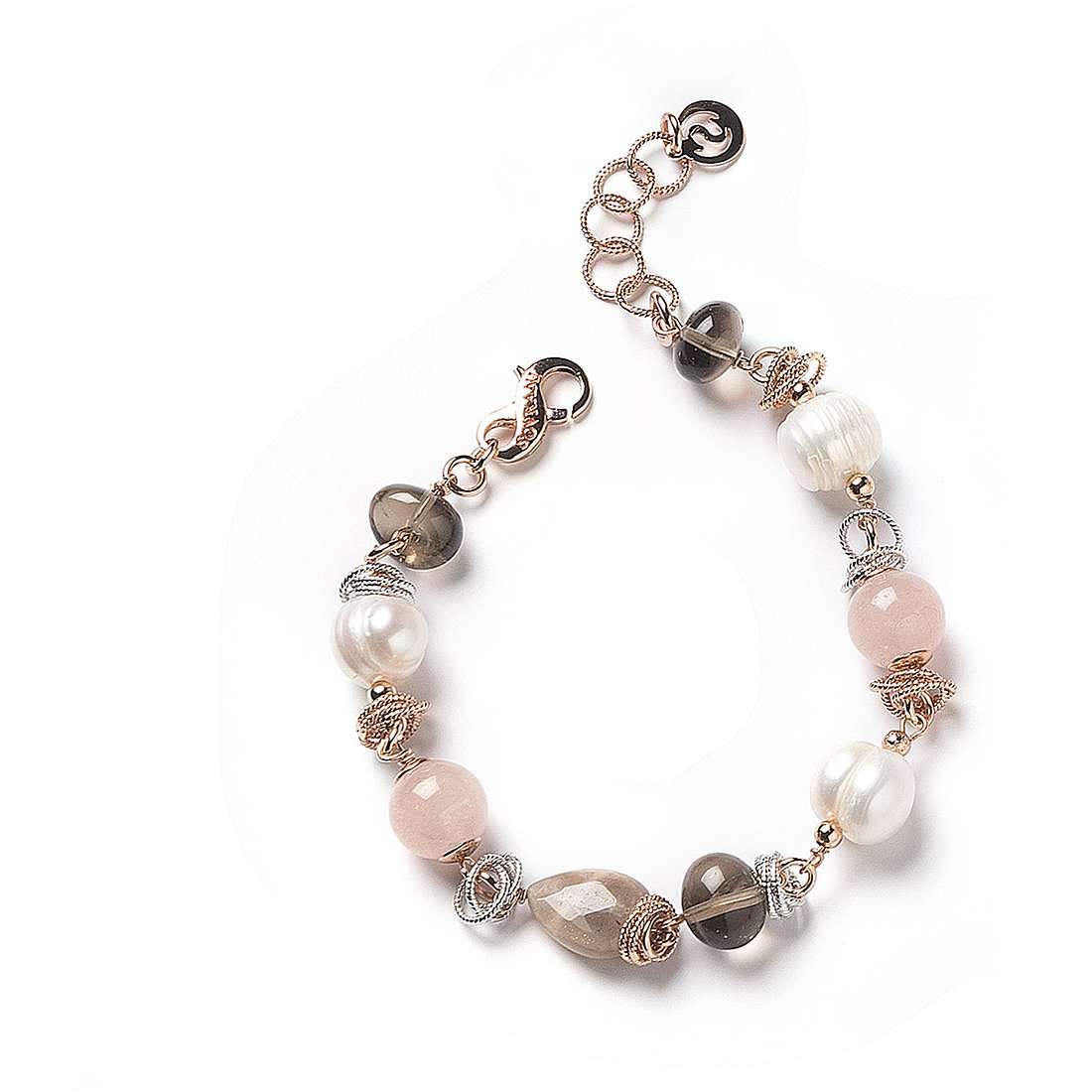 bracelet bijou Bijoux fantaisie femme bijou Perles, Cristaux J4849