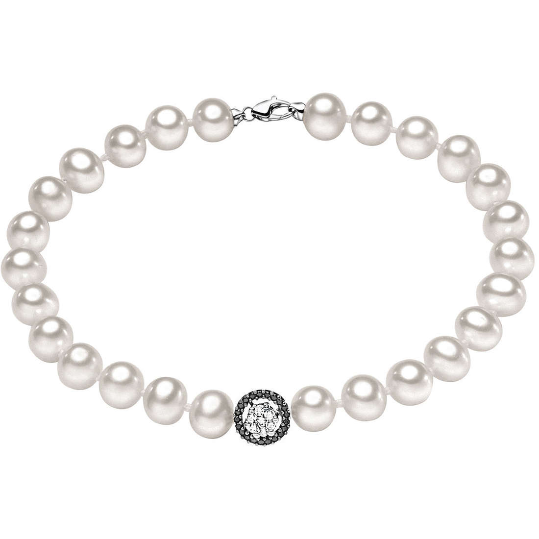bracelet bijou Or femme bijou Diamant, Perles BRQ 125