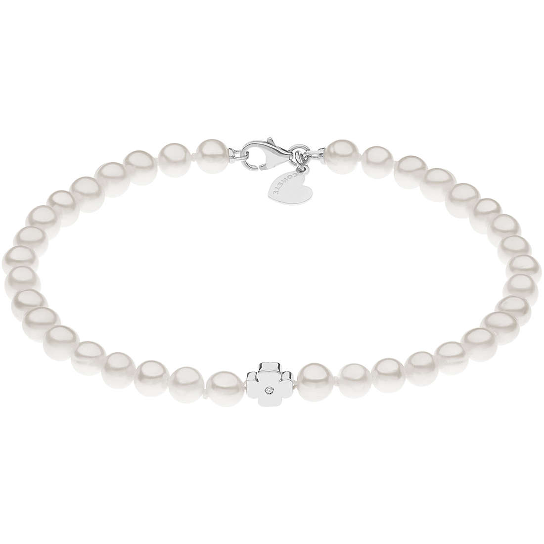 bracelet bijou Or femme bijou Diamant, Perles BRQ 304