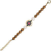 bracelet Bijoux fantaisie femme bijou Perles, Cristaux 500434B