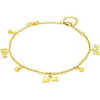 Bracelet de cheville femme bijoux Amomè Love AMC302G