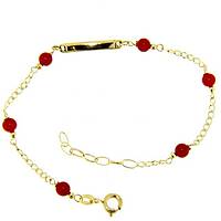 bracelet enfant Avec perles Or 18 kt bijou GioiaPura Oro 750 GP-S160527